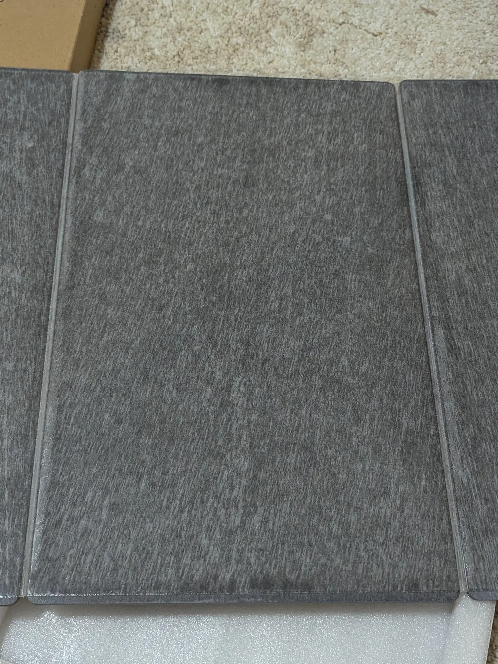 Stone Dish Drying Mat Gray - Kitchen Accessory